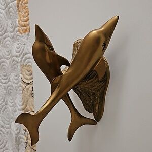 Brass Dolphins